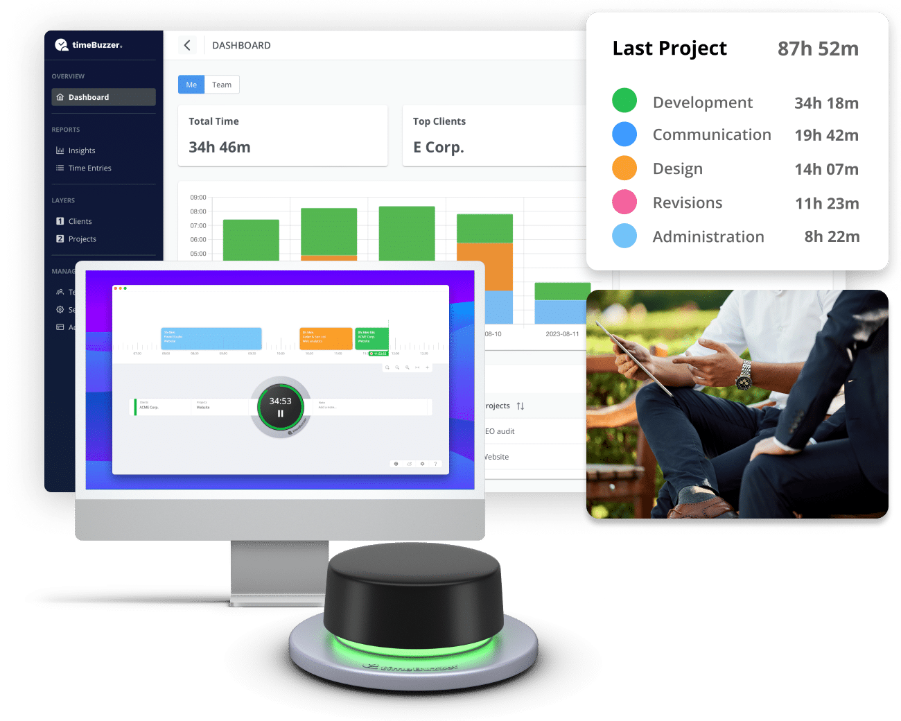 Time Tracking for Consultants | timeBuzzer